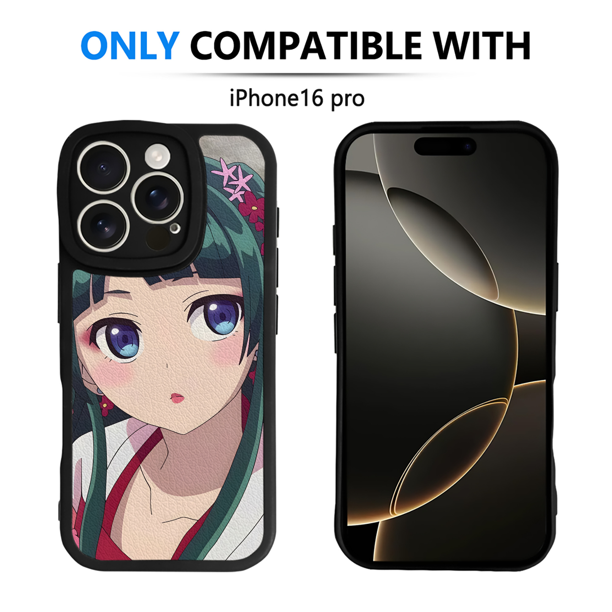 薬屋のひとりごと The Apothecary Diaries 【iPhone 16シリーズ対応】シリコンスマホケース（レザー調） 材質：シリコン